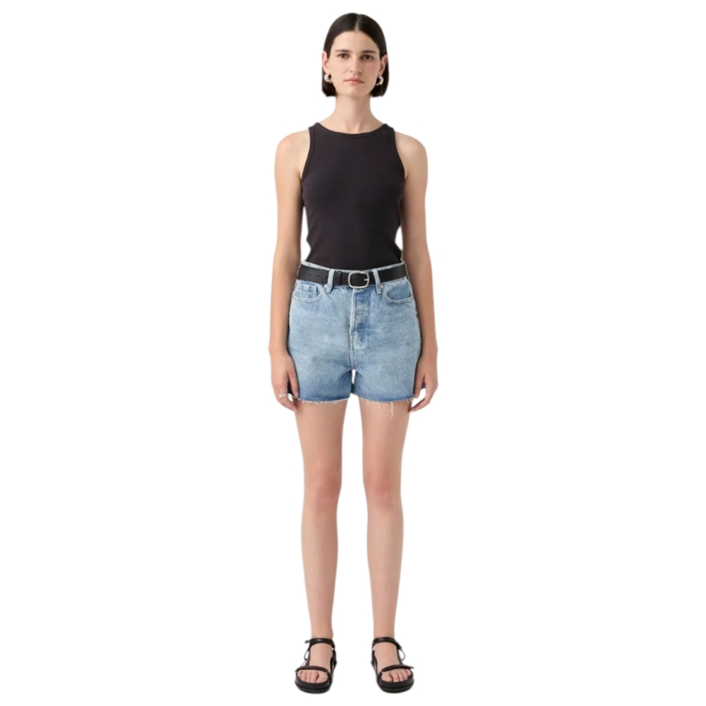 Outland Denim Annie High Classic Former Jean Shorts Anthropology
